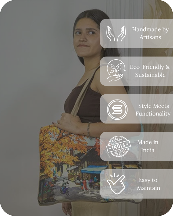 Blissful Backdrop Tote Bag