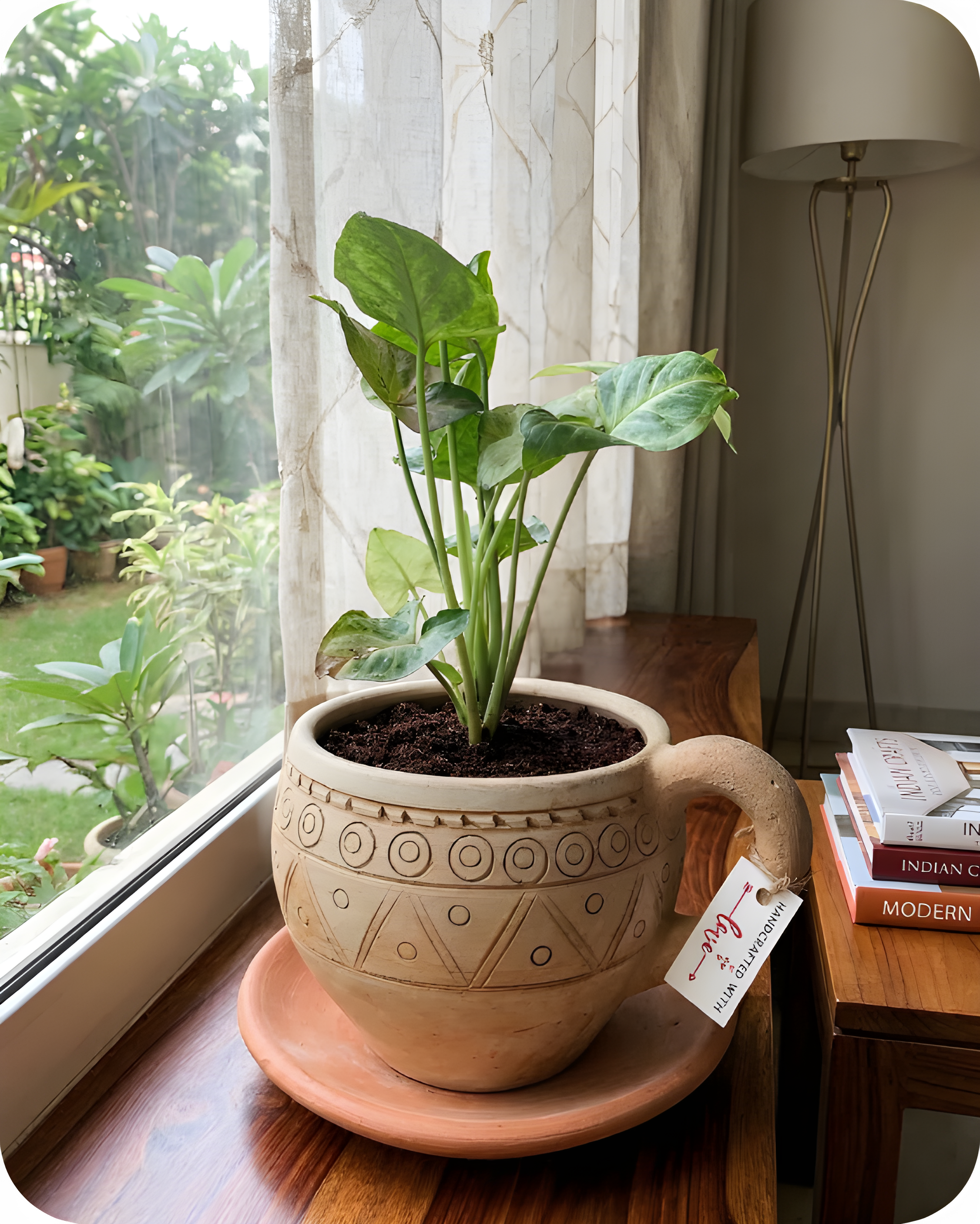 cup and saucer pot plant holder Swadeh Cup-Saucer Planter (Big)