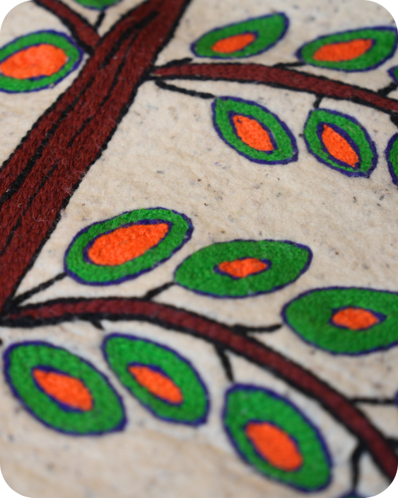 Whispering Trees- Living Room Rug