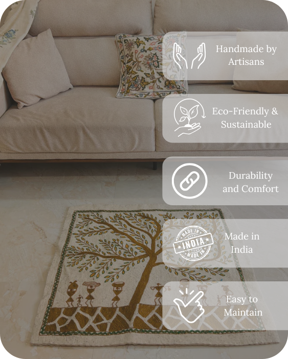 Living Room Rug - Mehfil Shyam