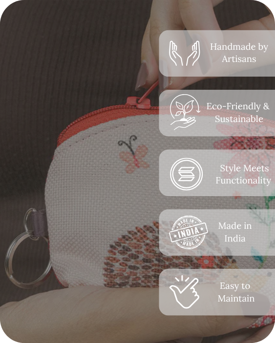 Spiky Porcupine Mini Pouch