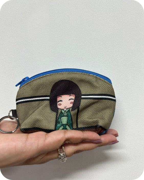 Earthy Kawaii Mini Pouch