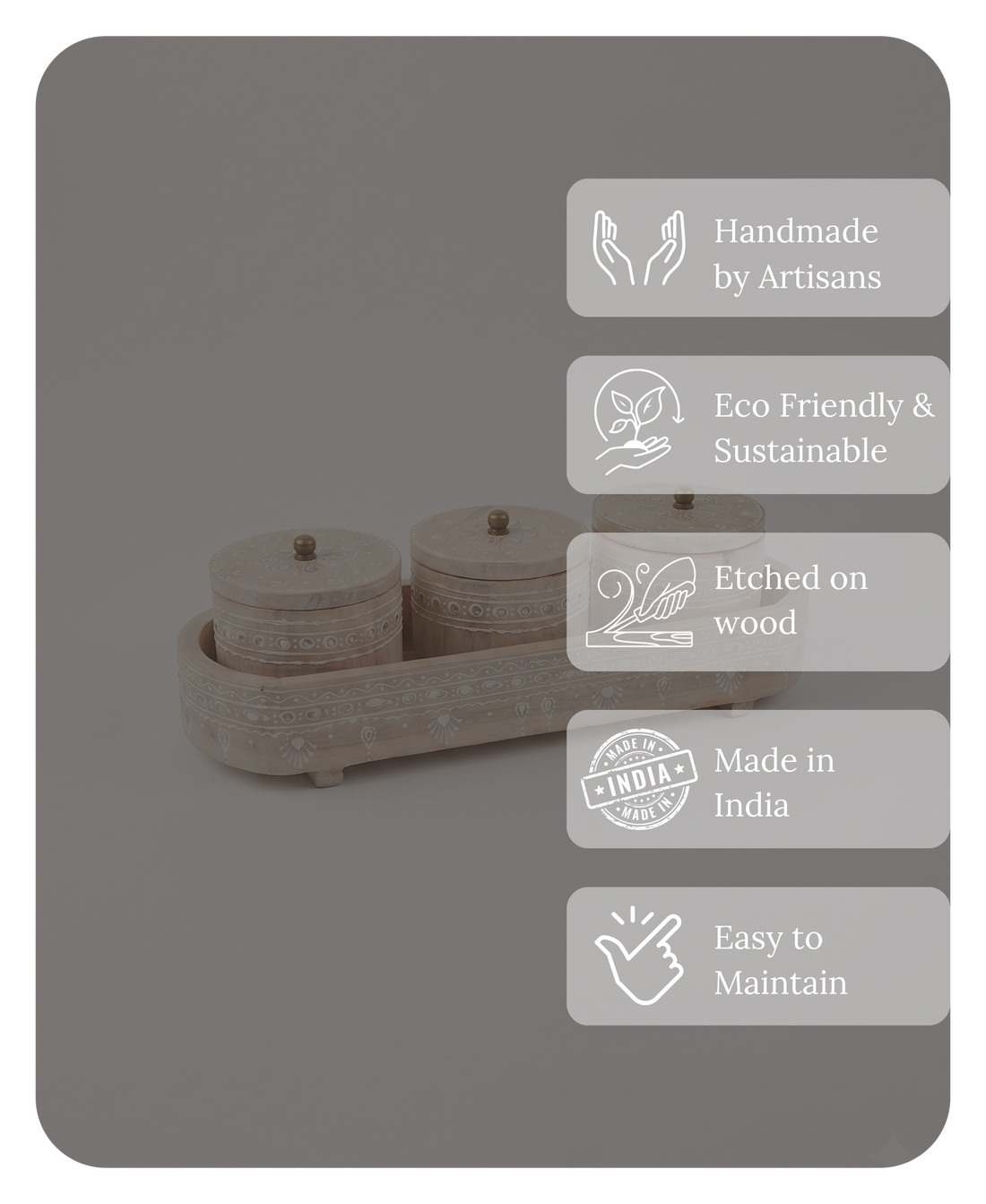 Triveni Trio Set