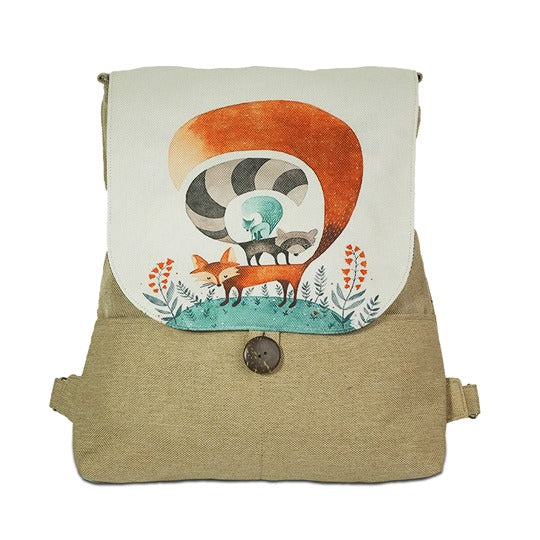 Foxtail Treasures Backpack Bag