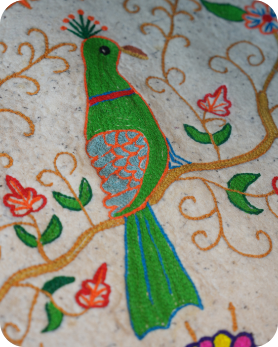 Sunset Wings- Living Room Rug