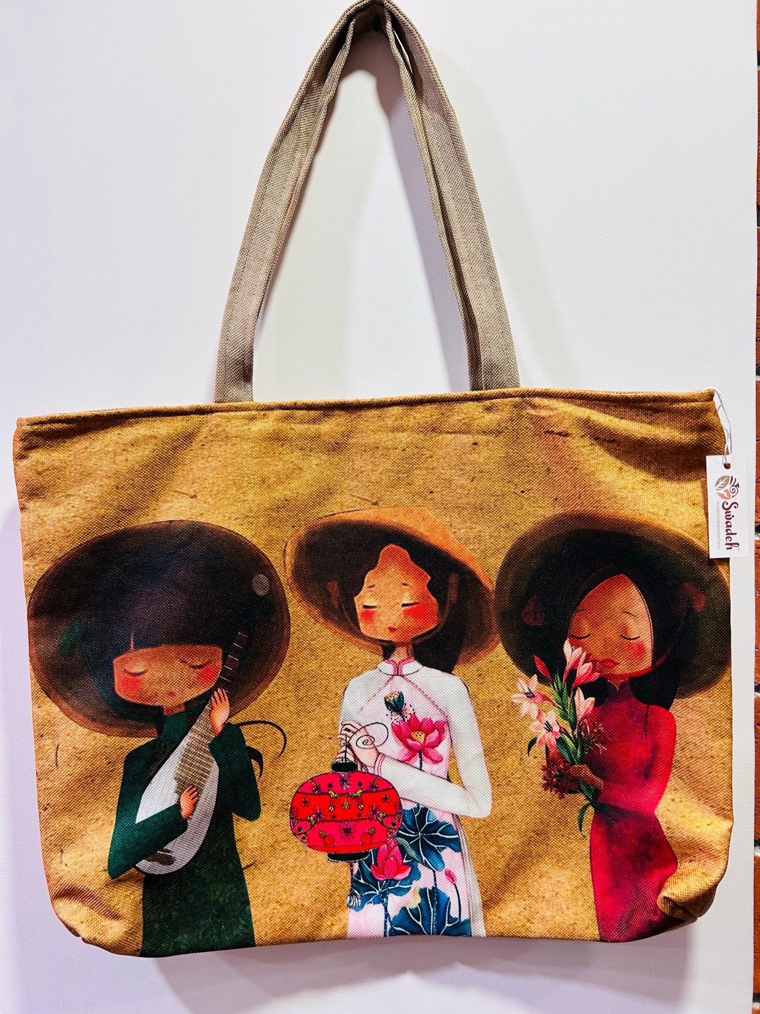 Eco Crafters Kawaii Tote Bag