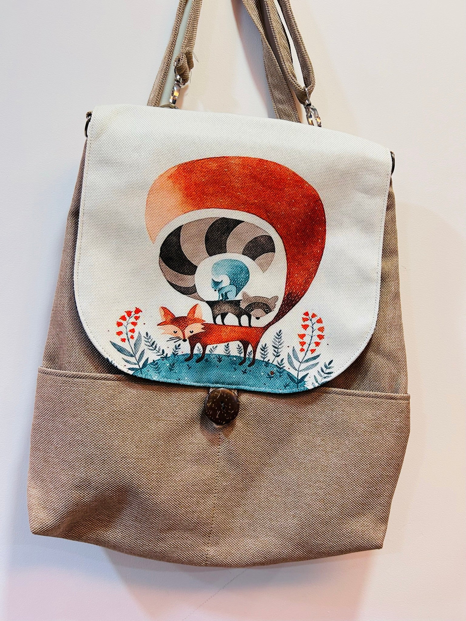 Foxtail Treasures Backpack Bag