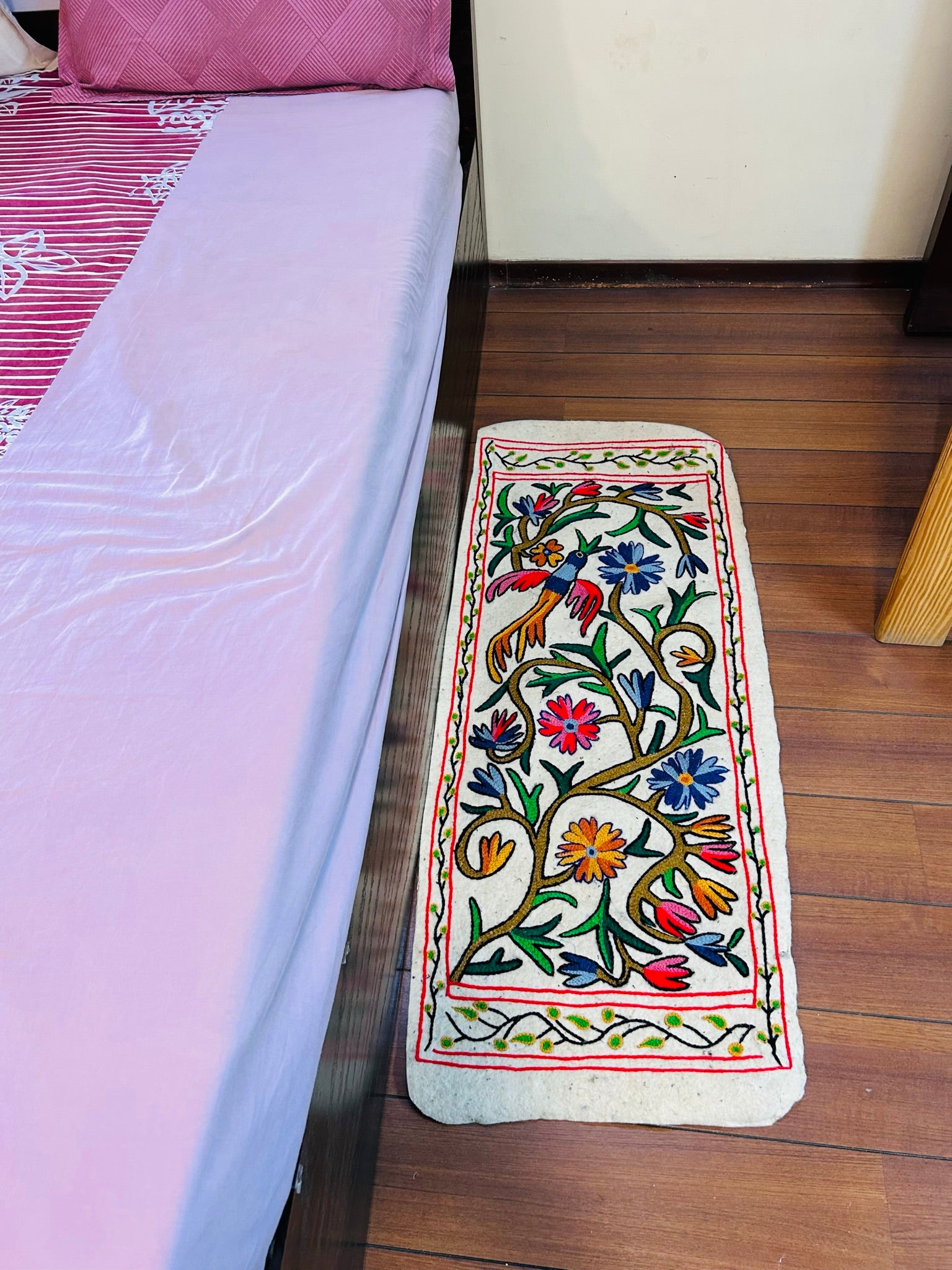 Bedside Runner -Tree Top Tango
