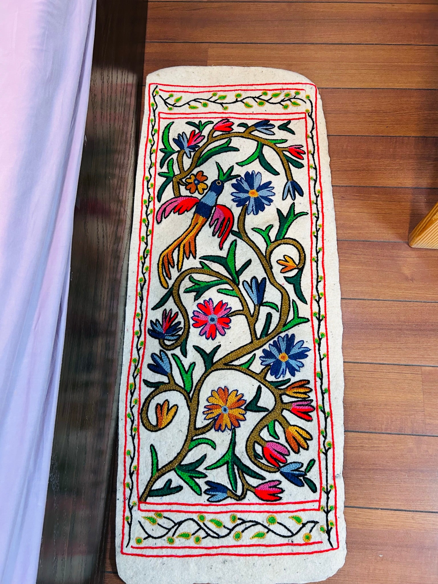 Bedside Runner -Tree Top Tango