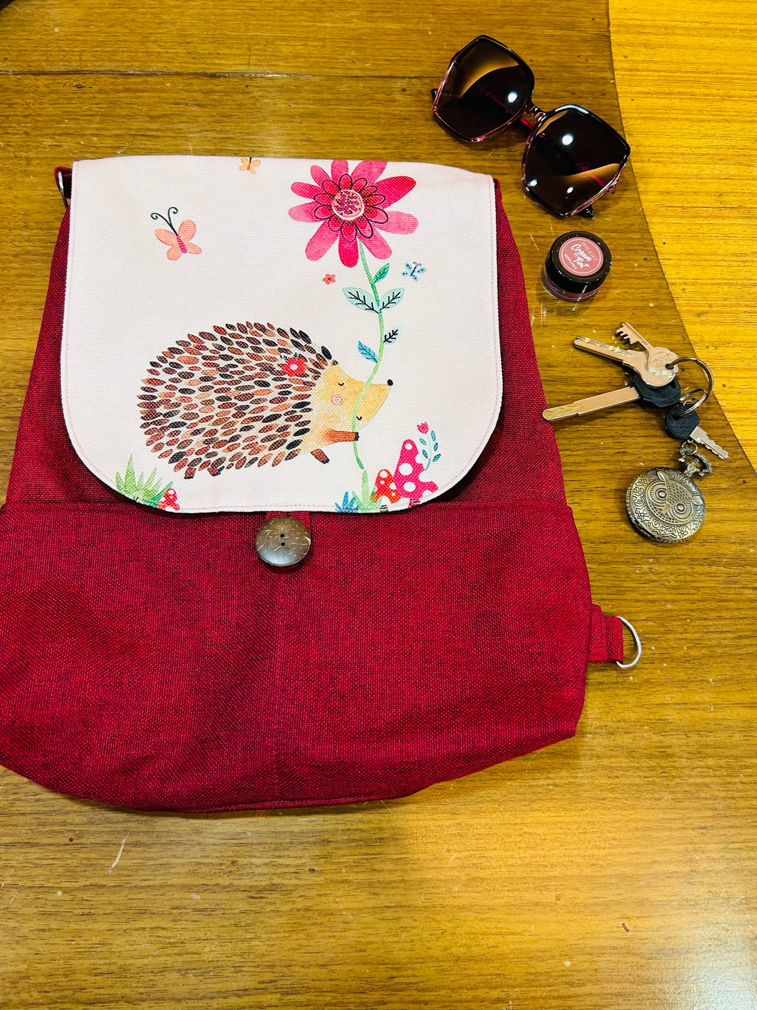 Prickly Porcupine Backpack Bag