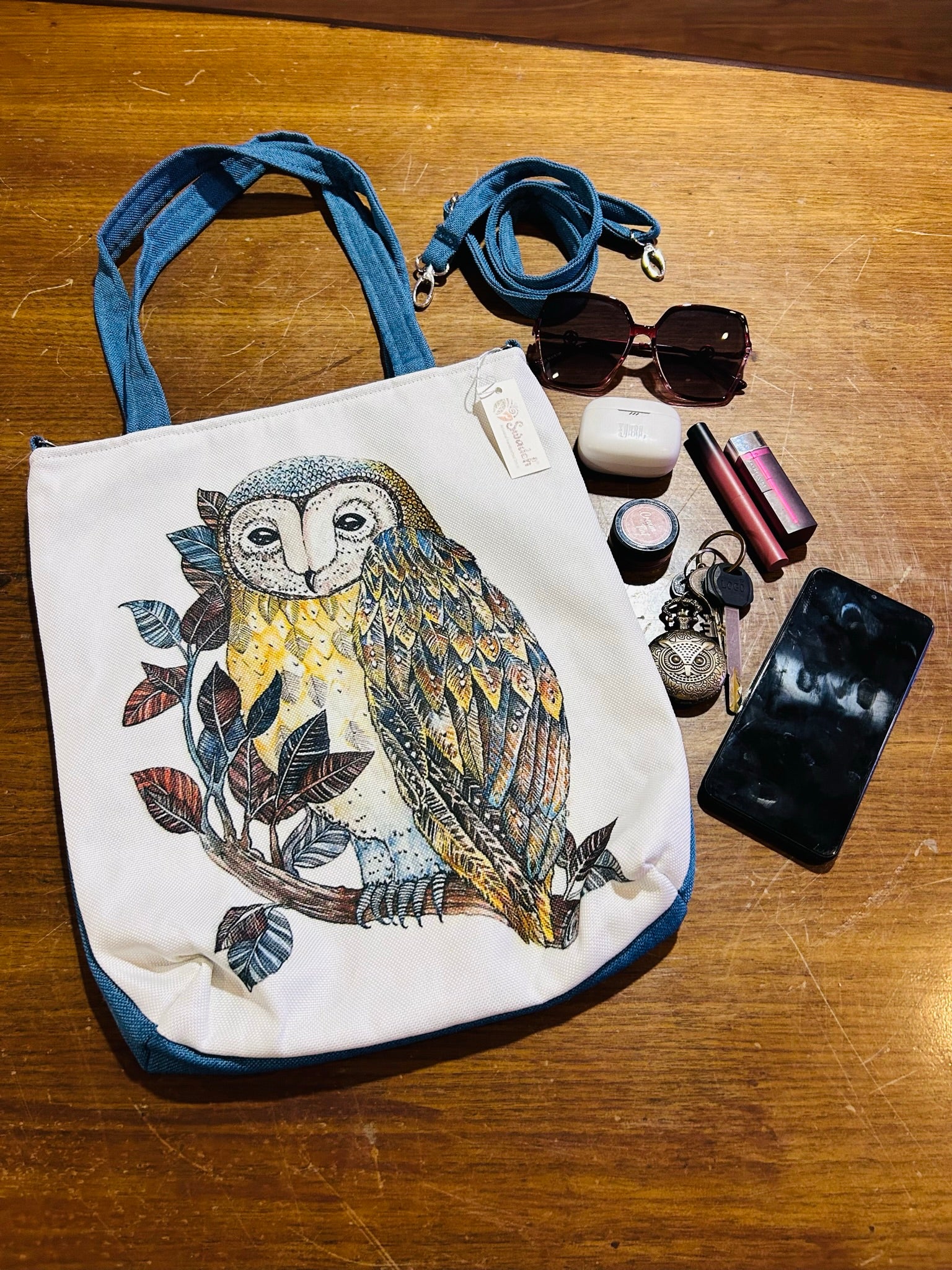 Feathered Friend Tote Bag