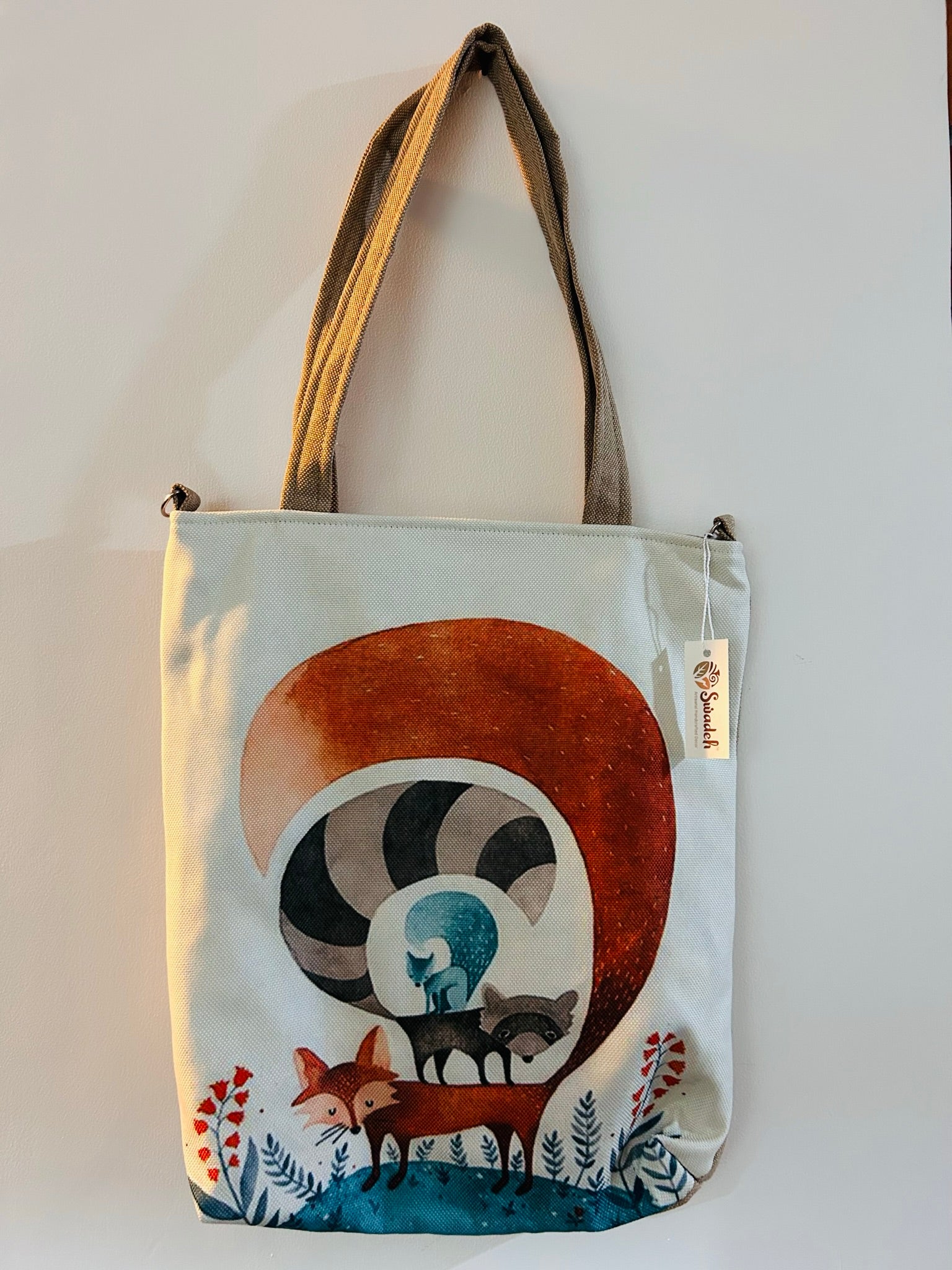 Vintage Fox Tote Bag