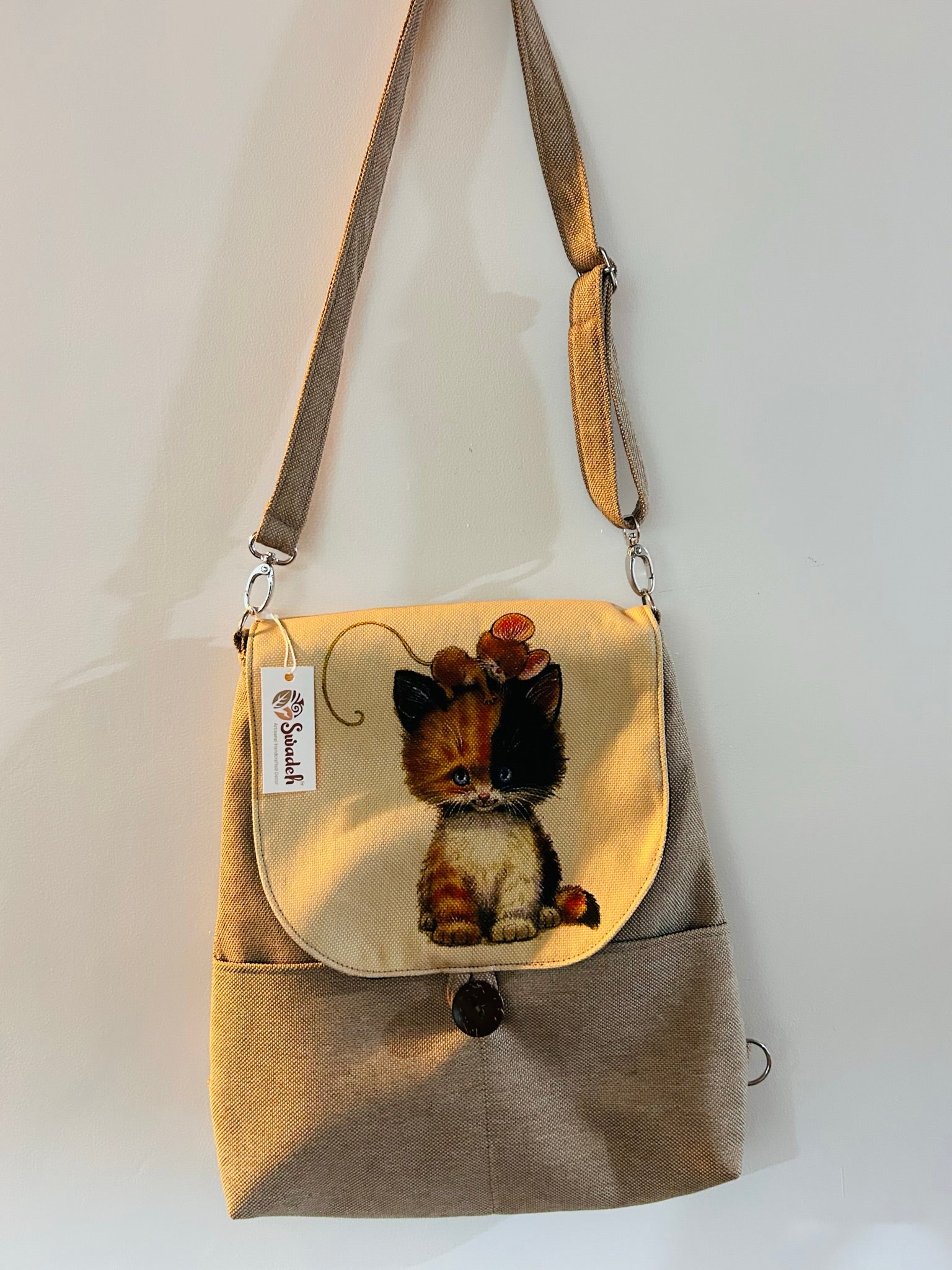 Purr-fectly Kitty Backpack Bag