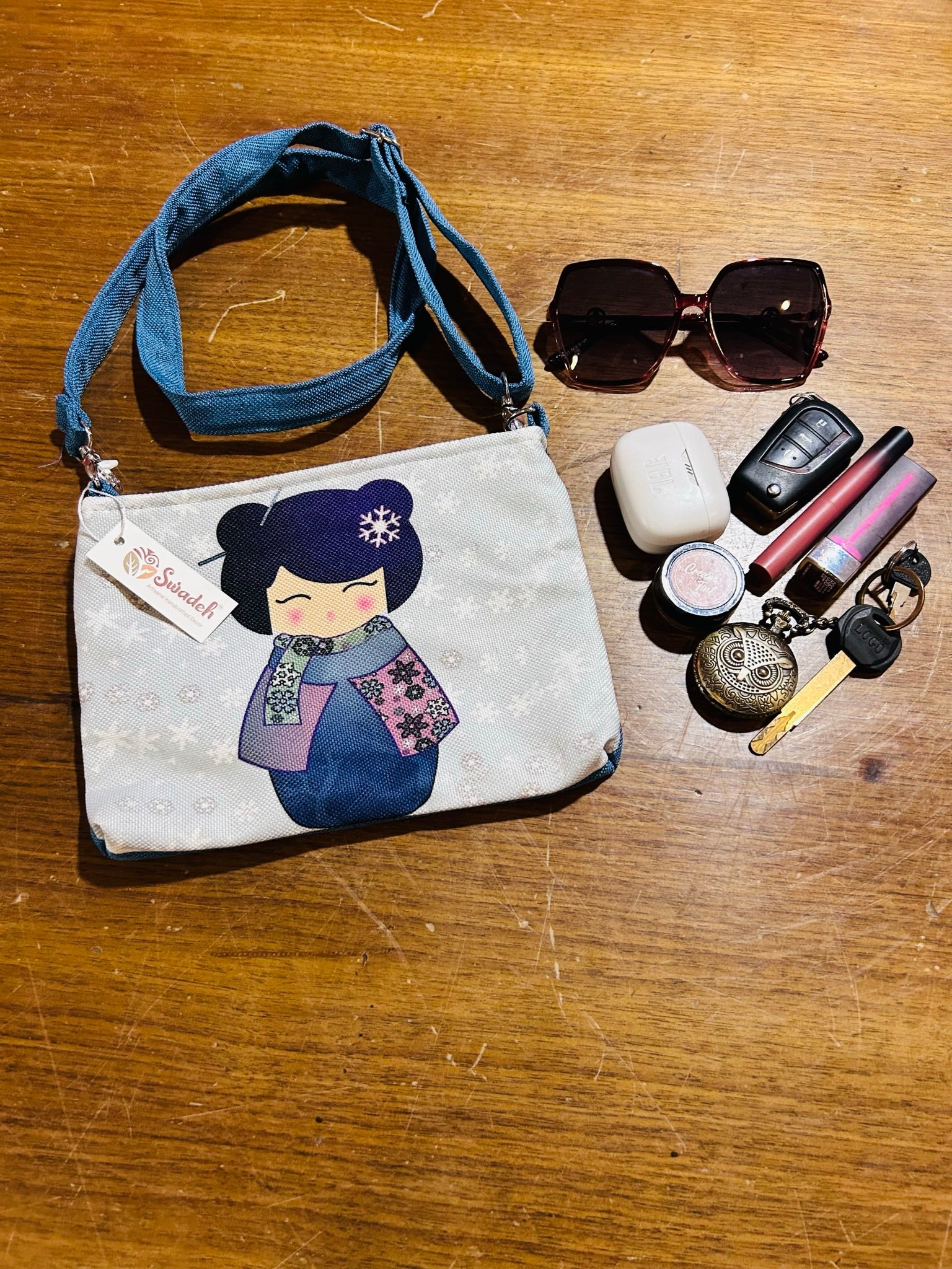 Snow Kawaii Sling Bag