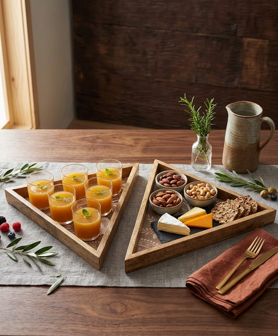 Manjari tray (Set of 2)