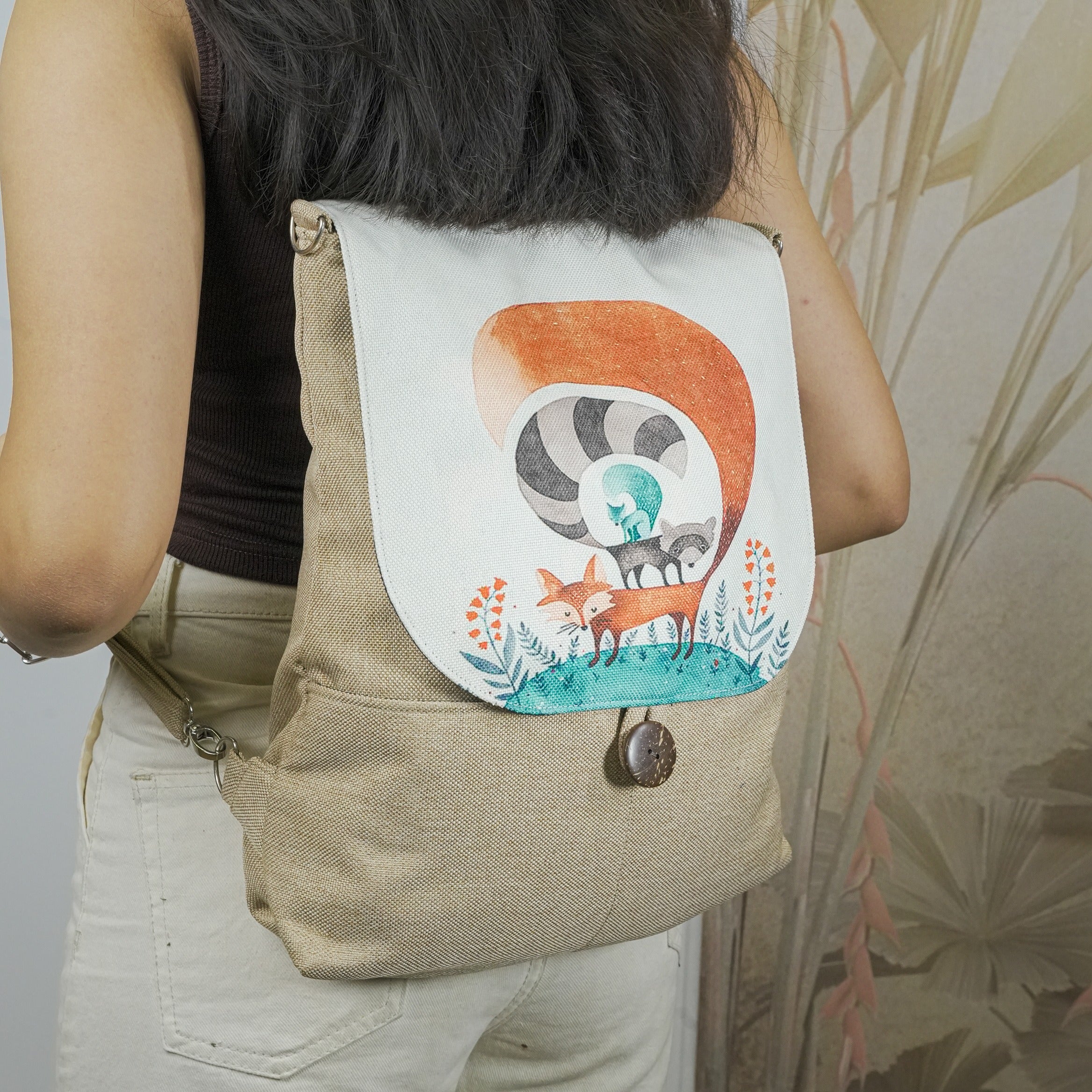 Foxtail Treasures Backpack Bag