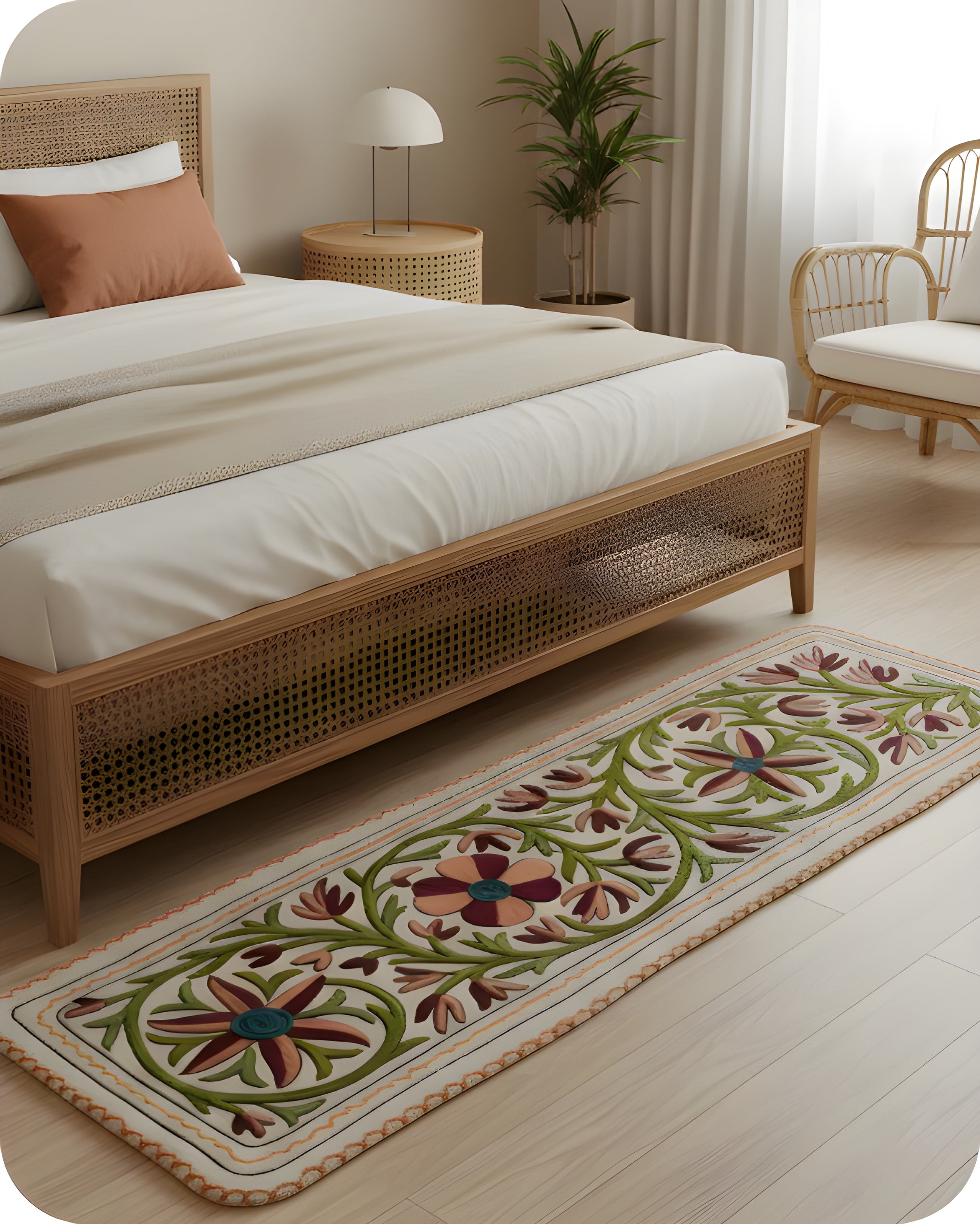 Whispering Meadow- Bedside Runner