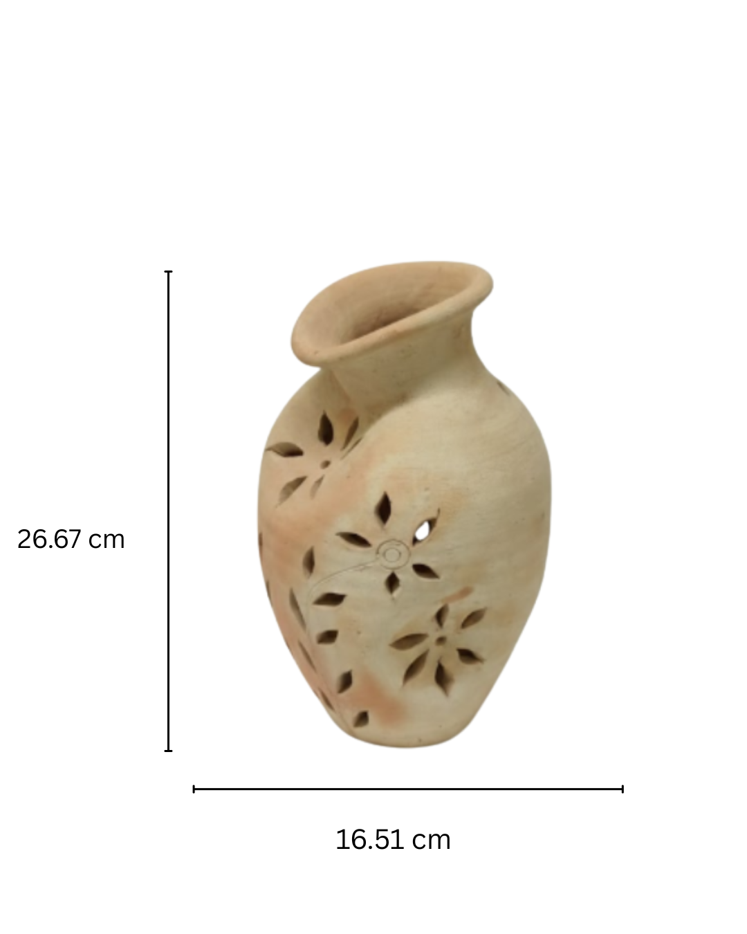 Contemporary Vase - Cut Work