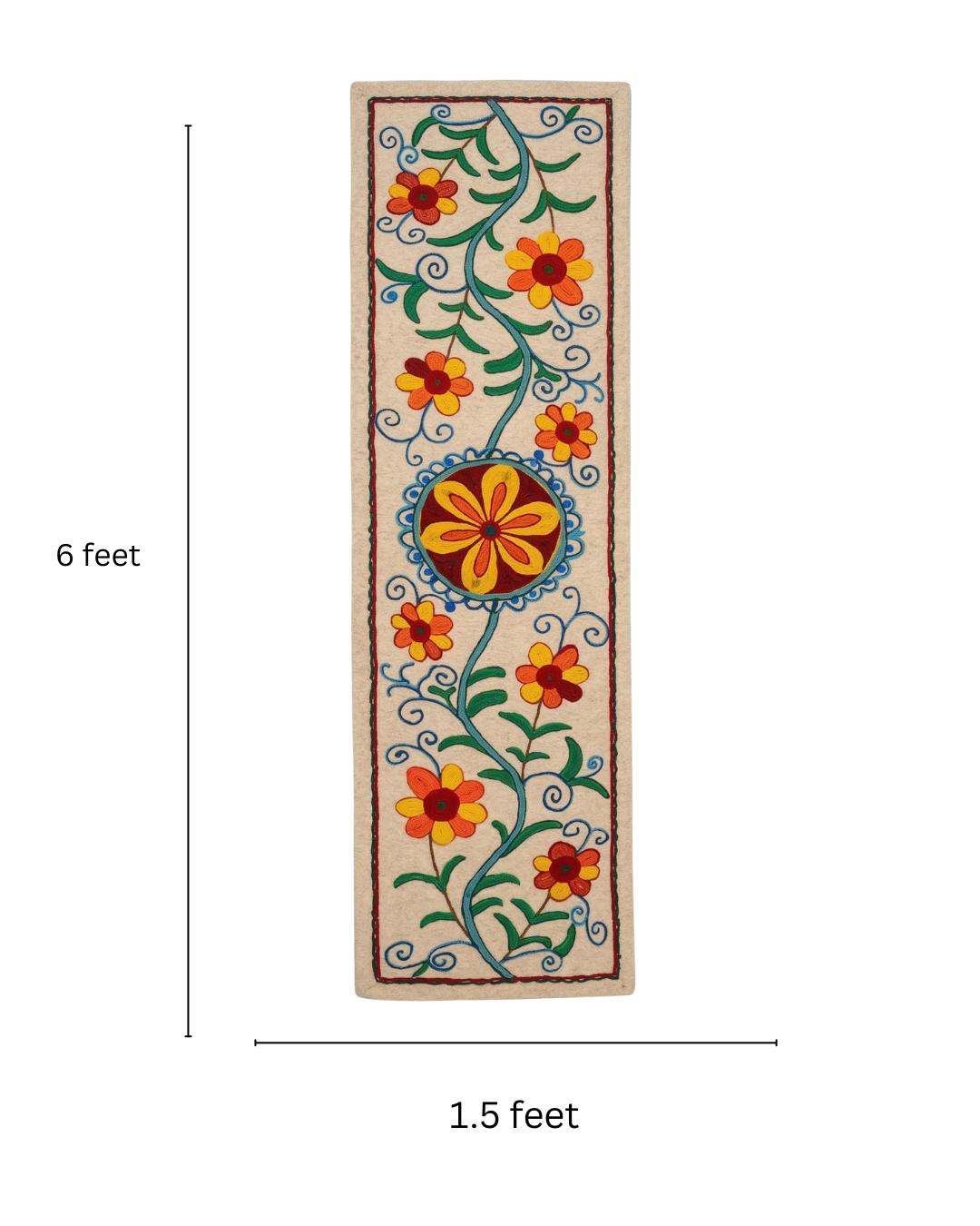Sunflower Meadow- Bedside Runner