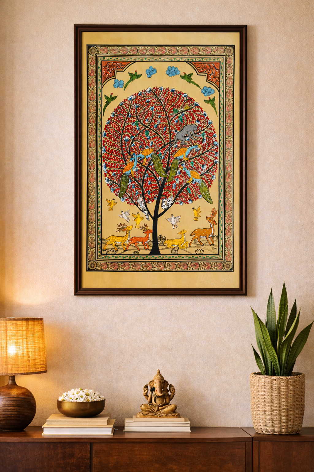 Taru- Lekha (The Trees Engraving)