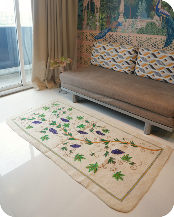 Grape Trail- Living Room Rug