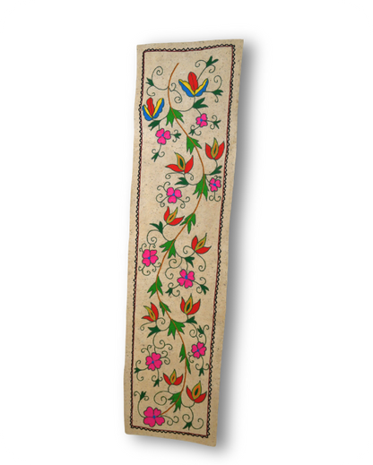 Magenta Vine- Bedside Runner
