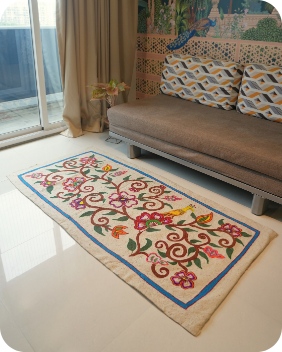 Meadow Frame- Living Room Rug