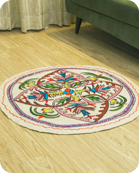 Round Rug - Heartfelt Harmony