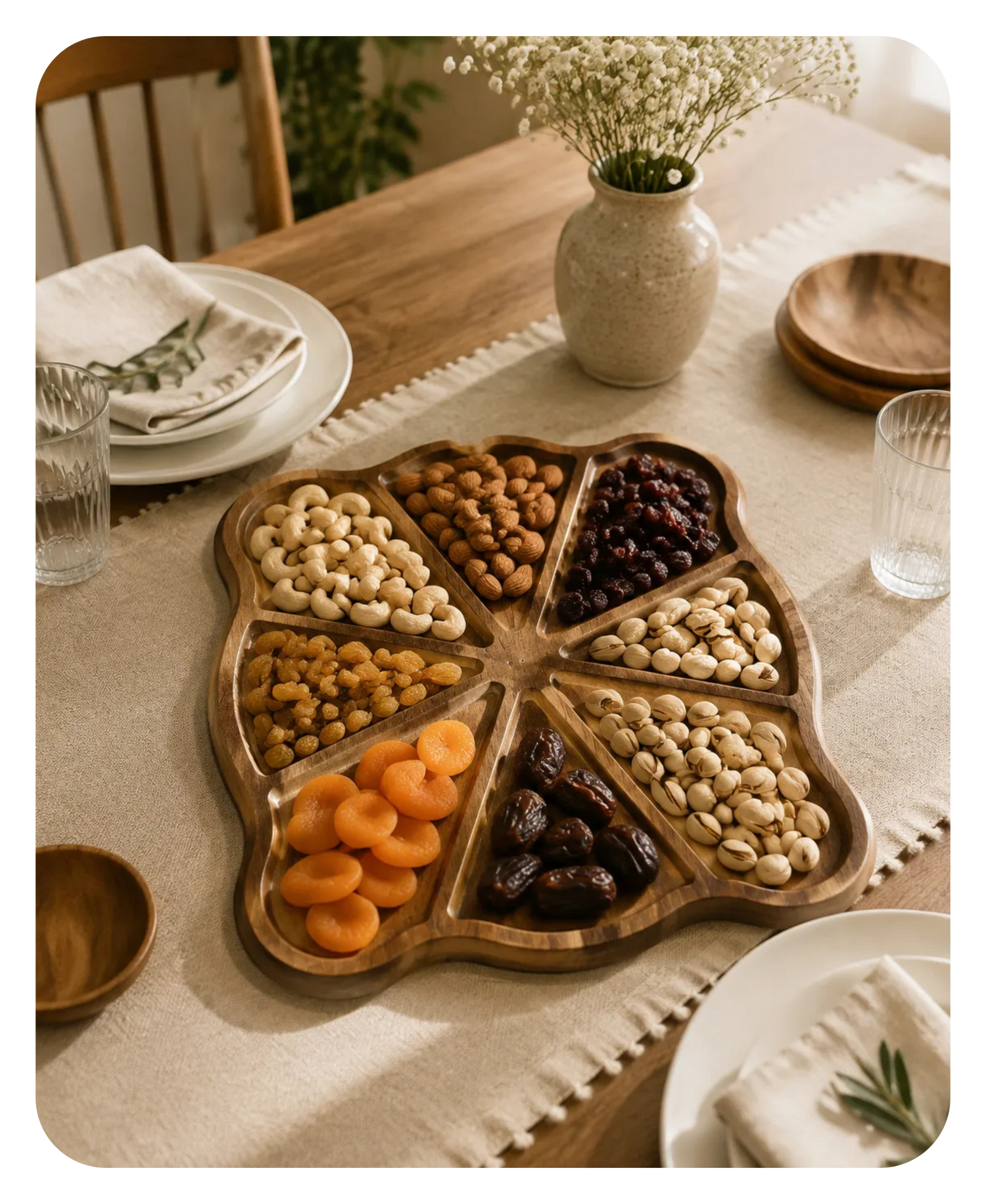 Eight Petal Platter