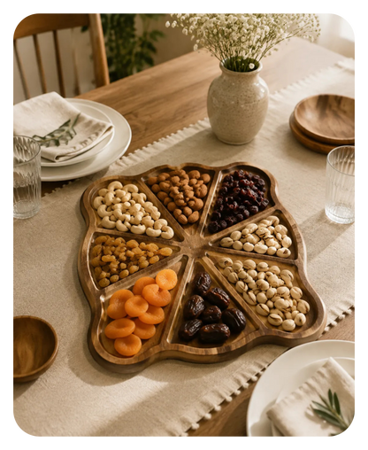 Eight Petal Platter