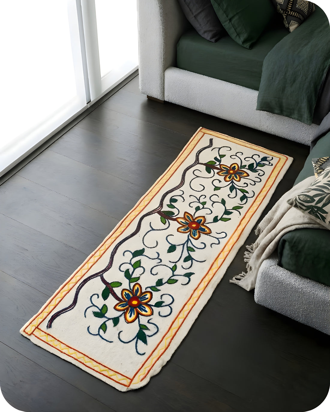 Bedside Runner - Meadow&