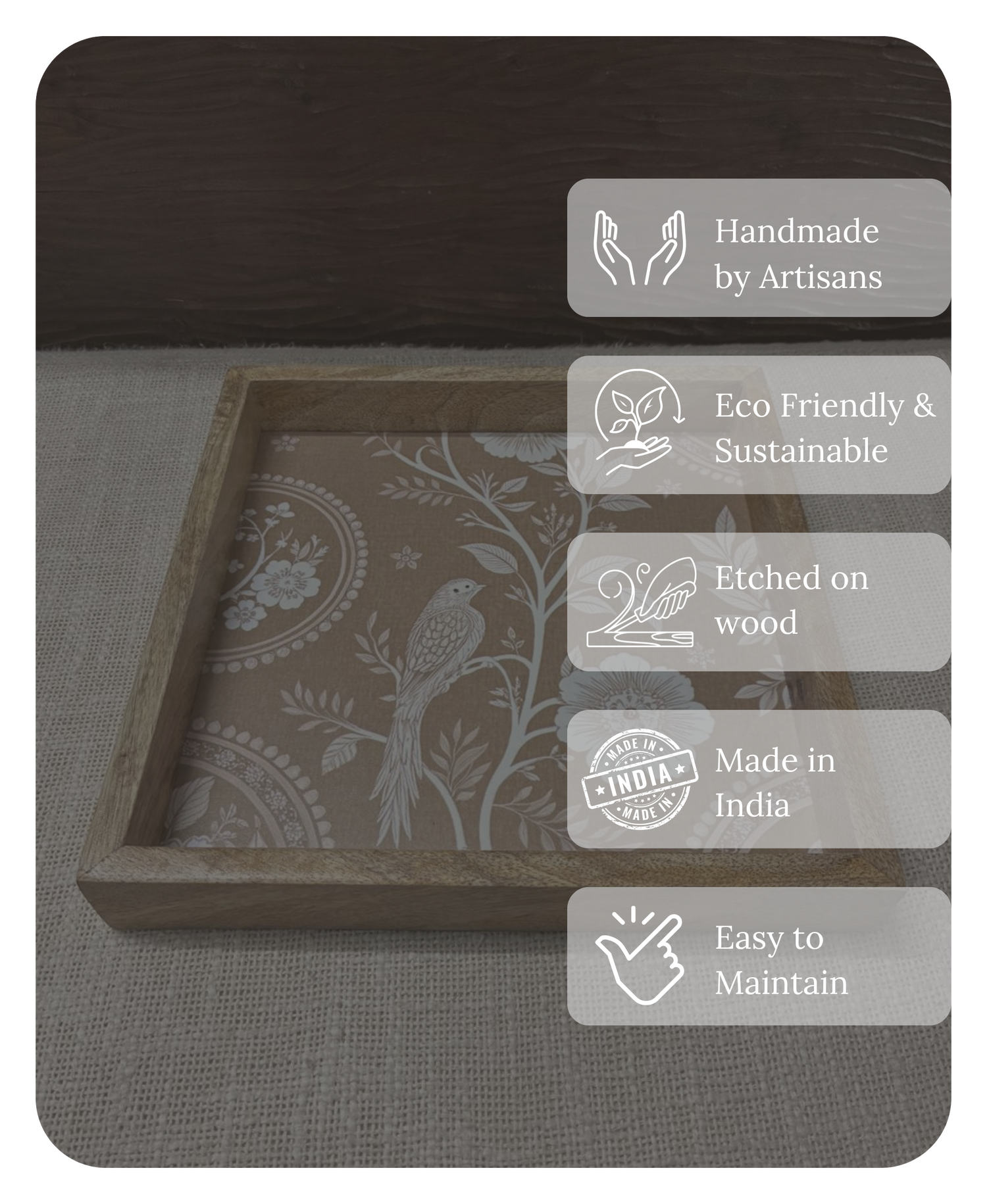 Phool - Wari tray (Set of 2)