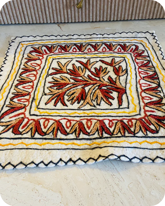 Square Rug - Spring Blossom