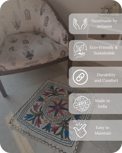 Square Rug - Divya Mandala