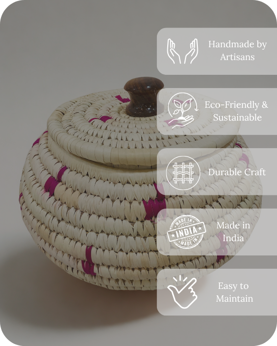 Boho Blush Jar