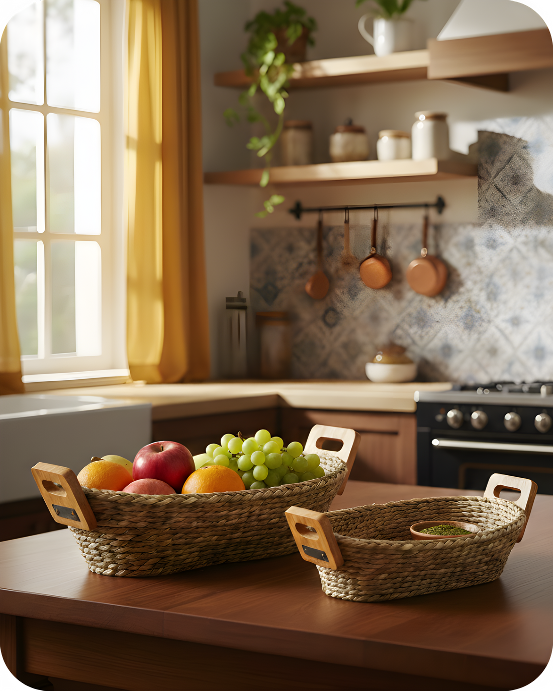 THE BREAD BOWER  (SET OF 2)