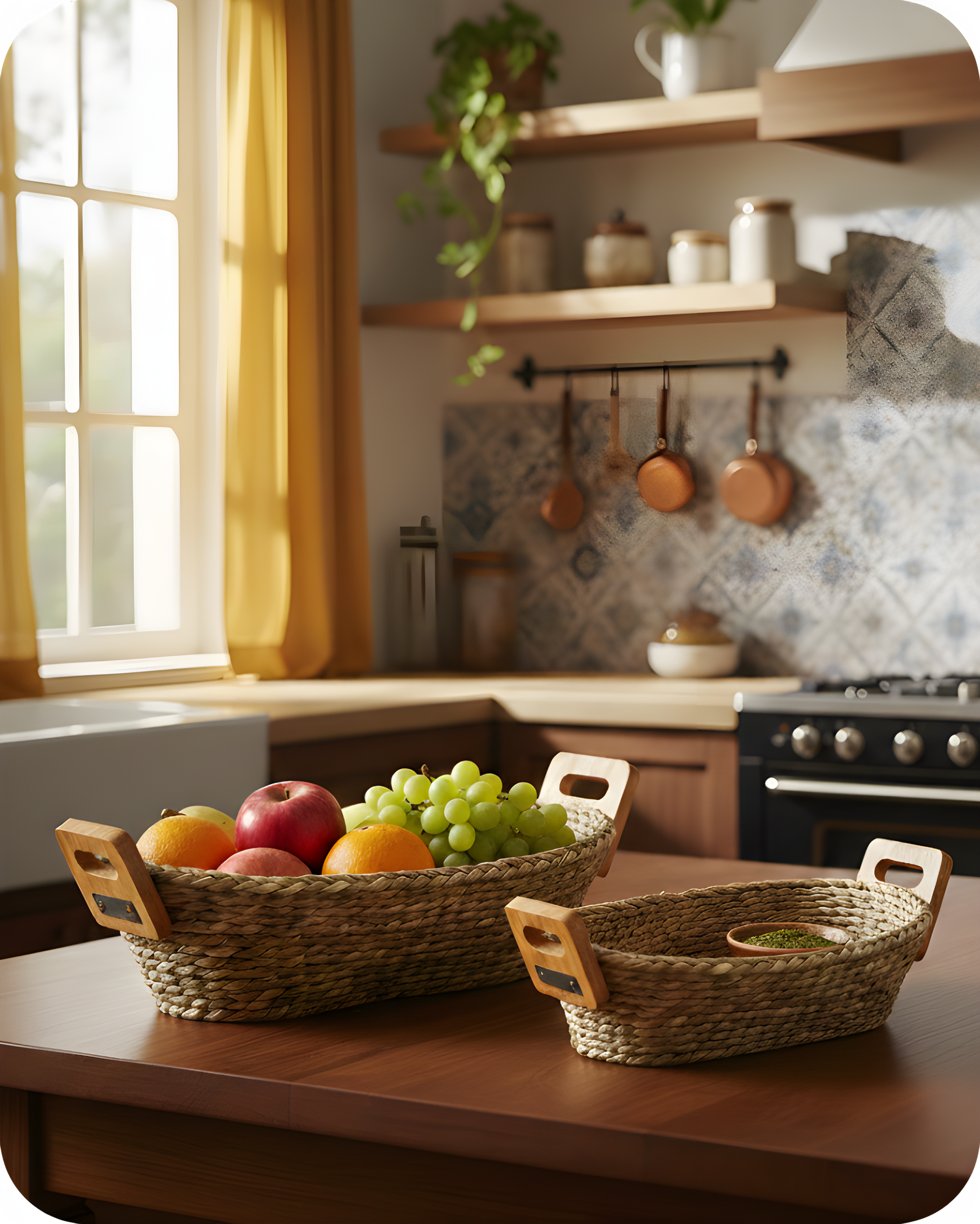 THE BREAD BOWER  (SET OF 2)