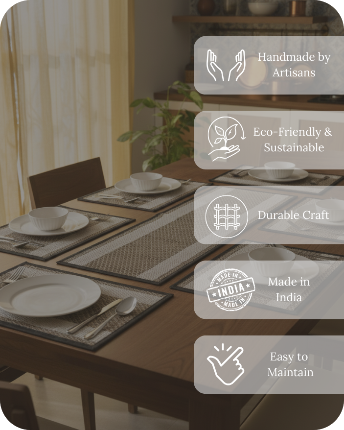 Earth Weave Runner &amp; Mat Set