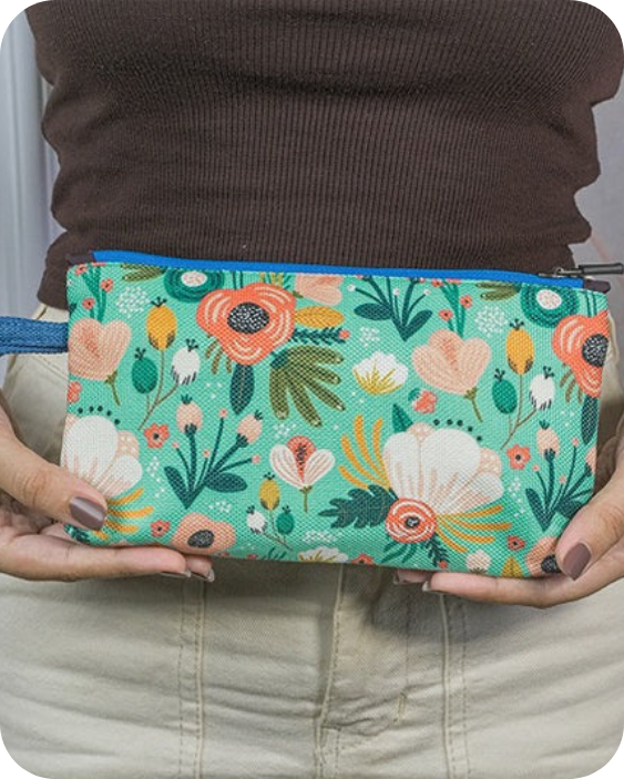 Blossom Breeze  Pouch