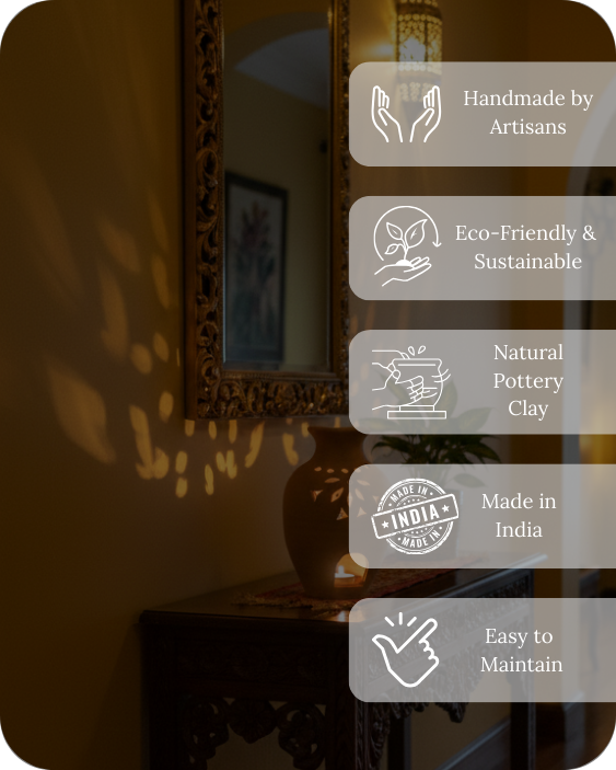 Contemporary Vase - Cut Work