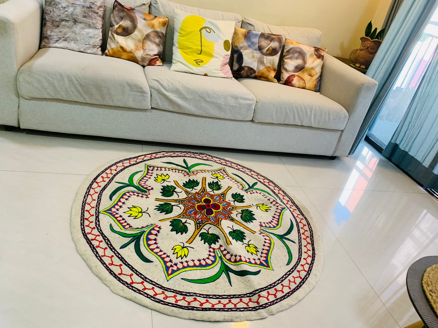 Round Rug -Floral Heritage