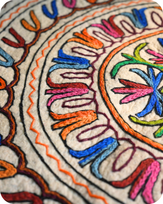 Cicle of Aura- Round Rug
