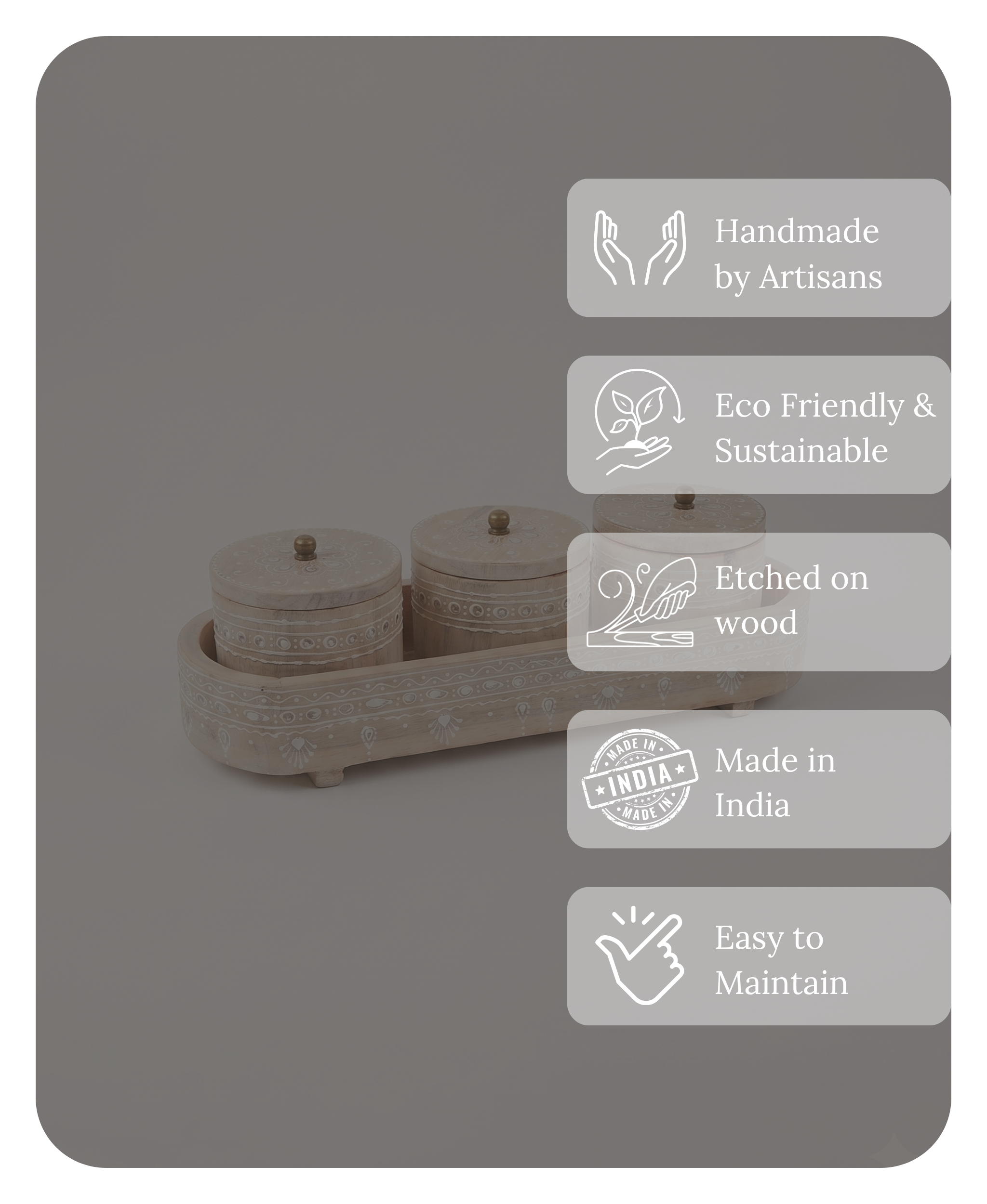 Triveni Trio Set