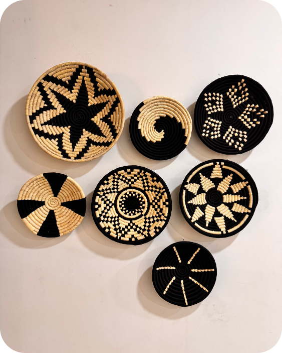 MONOCHROME CLUSTER ( Set of 7)