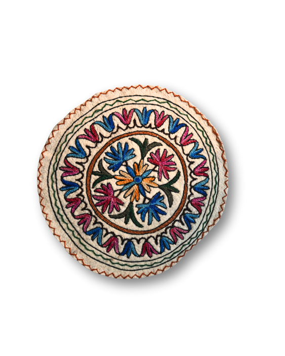 Floral Fountain- Round Rug