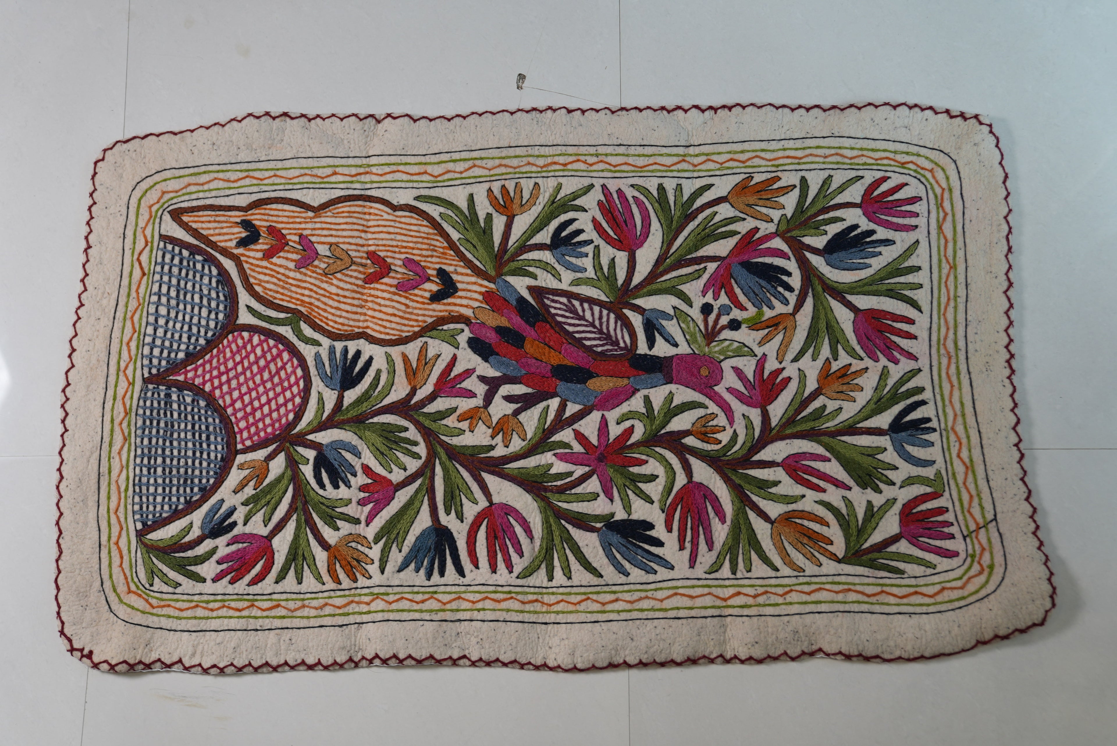 Crimson Wing- Living Room Rug