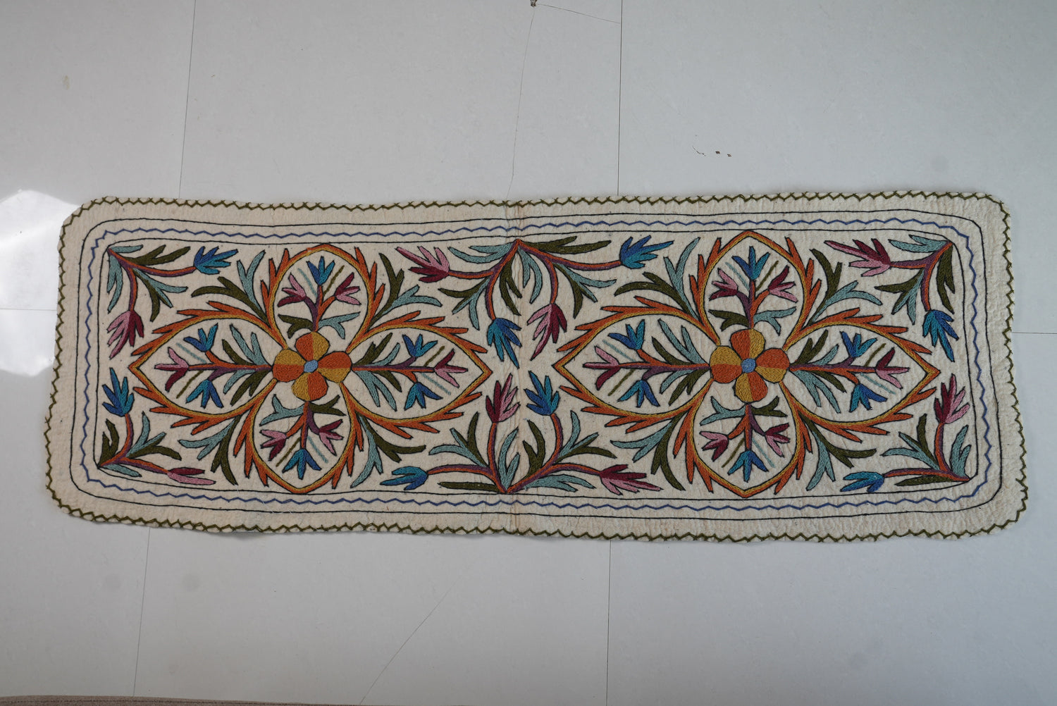 Loomed Horizon- Bedside Runner