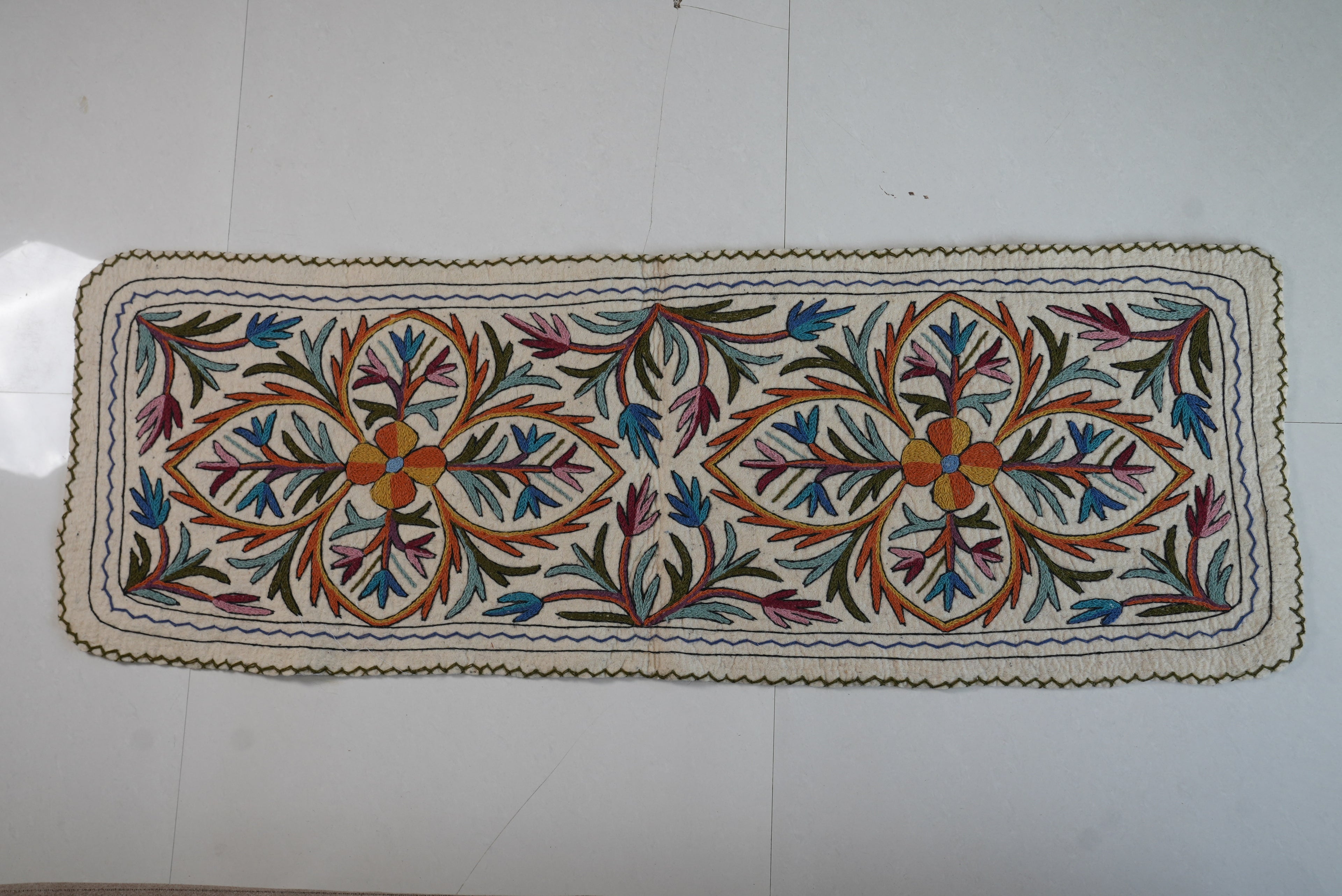 Loomed Horizon- Bedside Runner