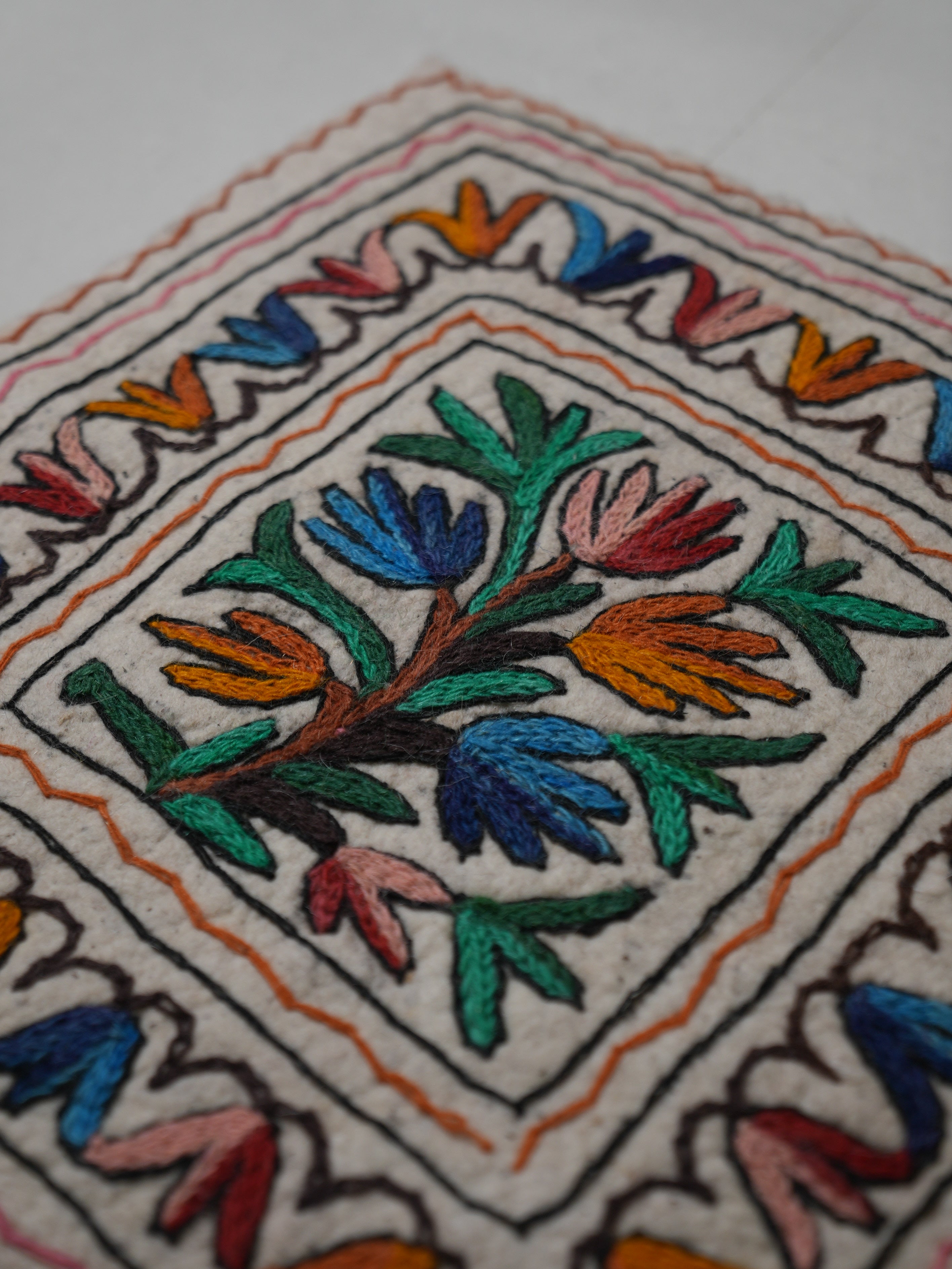 Square Rug - Spring Blossom