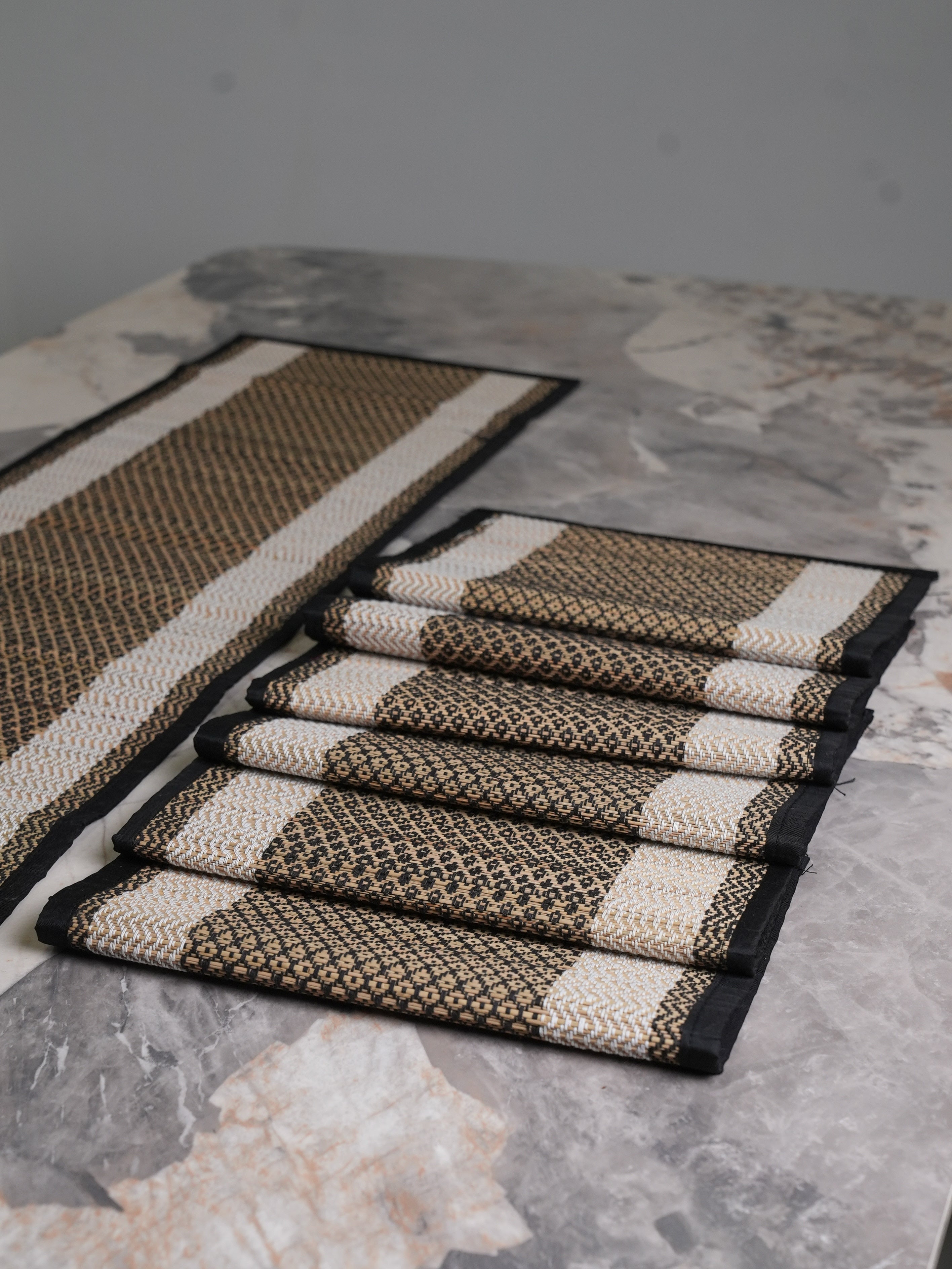 Earth Weave Runner &amp; Mat Set